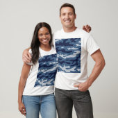 Camouflage Gepunktet Denim Jeans Pattern T-Shirt (Unisex)