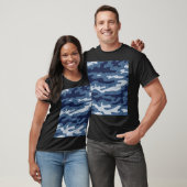 Camouflage Gepunktet Denim Jeans Pattern T-Shirt (Unisex)
