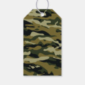 Camouflage Geschenkanhänger (Rückseite)