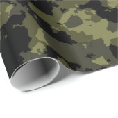 Camouflage Geschenkpapier (Rolleneckpunkt)