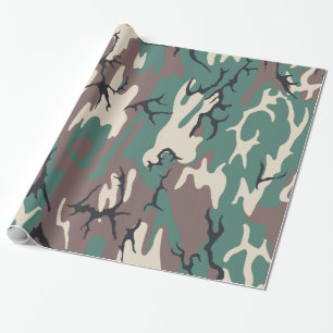 Camouflage Geschenkpapier