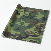 Camouflage Geschenkpapier (Ungerollt)