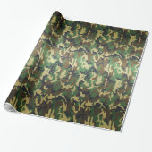 Camouflage Geschenkpapier (Ungerollt)