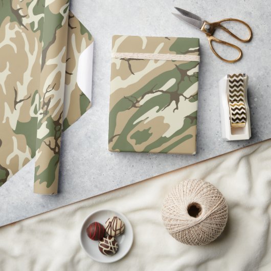Camouflage Geschenkpapier (Kunsthandwerk)