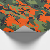 Camouflage Geschenkpapier (Ecke)