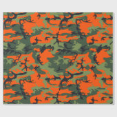 Camouflage Geschenkpapier (Flach)