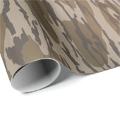 Camouflage Geschenkpapier (Rolleneckpunkt)