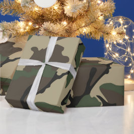 Camouflage Geschenkpapier