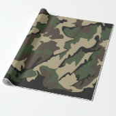 Camouflage Geschenkpapier (Ungerollt)
