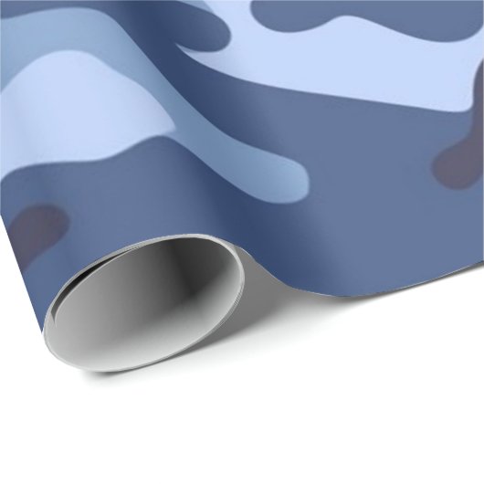 Camouflage Geschenkpapier (Rolleneckpunkt)