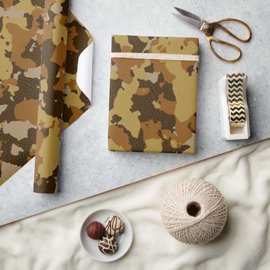 Camouflage Geschenkpapier (Kunsthandwerk)