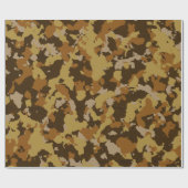 Camouflage Geschenkpapier (Flach)