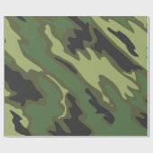 Camouflage Geschenkpapier (Flach)