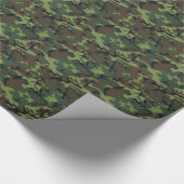 Camouflage Geschenkpapier (Ecke)