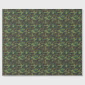 Camouflage Geschenkpapier (Flach)