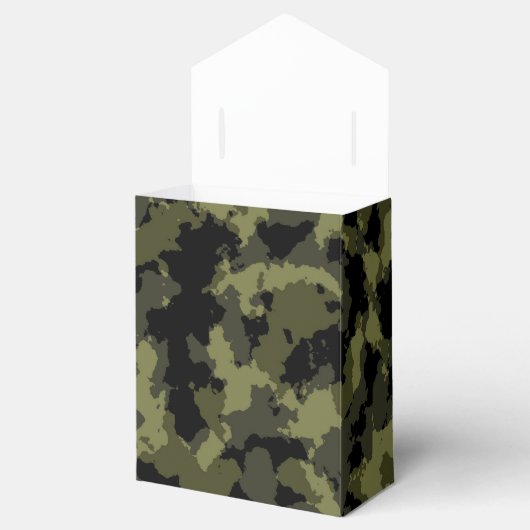 Camouflage Geschenkschachtel (Geöffnet)