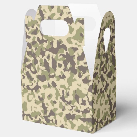 Camouflage Geschenkschachtel (Geöffnet)