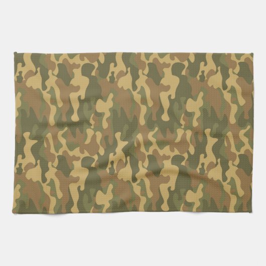 Camouflage Geschirrtuch (Horizontal)