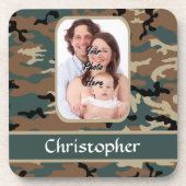 Camouflage Getränkeuntersetzer (Vorderseite)