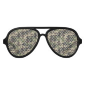 Camouflage Glasses Partybrille (Vorderseite)