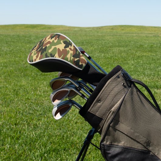 camouflage golf headcover (In SItu)