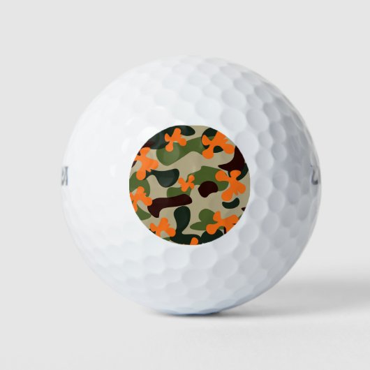 Camouflage Golfball (Vorderseite)