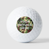 Camouflage-Golfbälle Golfball (Vorderseite)