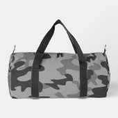Camouflage Graues Zubehör Duffle Bag (Rückseite)