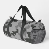 Camouflage Graues Zubehör Duffle Bag (Rechte Ecke)