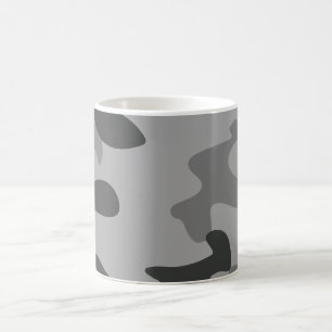 Camouflage Graues Zubehör Kaffeetasse