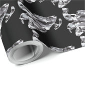 Camouflage Gray Snowmobile Geschenkpapier (Rolleneckpunkt)