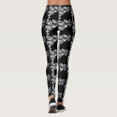 Camouflage Gray Snowmobiler Leggings (Rückseite)