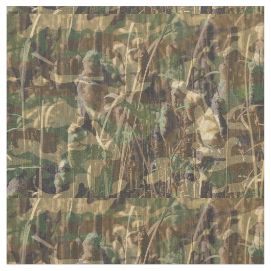 Camouflage Green and Brown Junting Fishing Camoufl Stoff (Nahaufnahme)