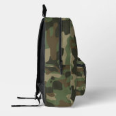 Camouflage Green Camouflage Army Pattern School Bedruckter Rucksack (Links)