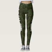 CAMOUFLAGE GREEN LG LOCAL GIRL LEGGINGS (Vorderseite)