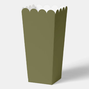Camouflage Green Popcorn Box Gefallen Geschenkschachtel