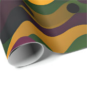 Camouflage Gren Pink Woman Regenbogenmuster Geschenkpapier (Rolleneckpunkt)