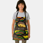 Camouflage große Steine Rainbow Pattern Schürze (Insitu)