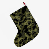 Camouflage Großer Weihnachtsstrumpf (Rückseite (Hängend))