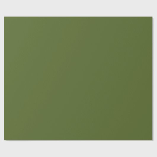 Camouflage grün (Vollfarbe) Geschenkpapier (Flach)