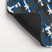 Camouflage Gun Computer Games Style Cool militäris Mousepad (Ecke)