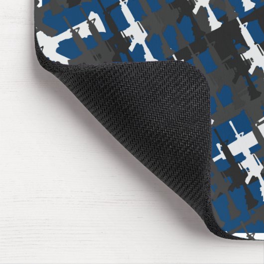 Camouflage Gun Computer Games Style Cool militäris Mousepad (Ecke)