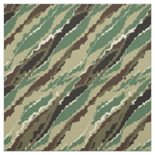 Camouflage Hakki gepunktet gestreiftes Muster Stoff