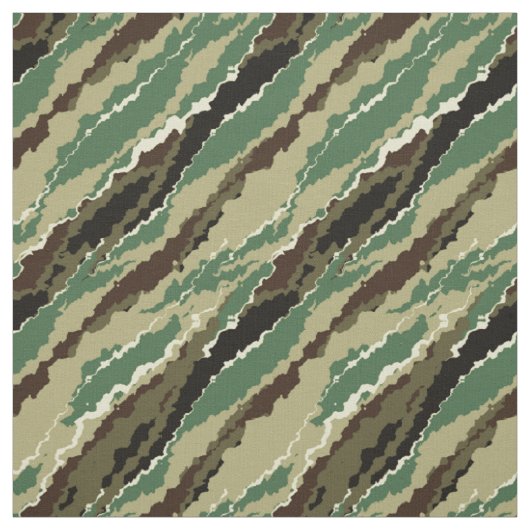 Camouflage Hakki gepunktet gestreiftes Muster Stoff (Muster)