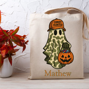 Camouflage Halloween Ghost Candy Hunter Trick oder Tragetasche