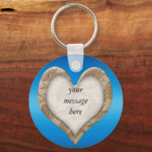 Camouflage Heart Schlüsselanhänger (Vorderseite)