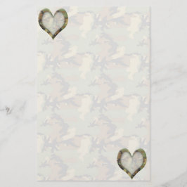 Camouflage Hearts - Vermisst Sie Briefpapier