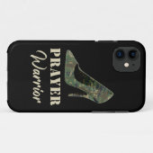 Camouflage Heels Gebet Krieger Glaube Christlich Case-Mate iPhone Hülle (Rückseite (Horizontal))