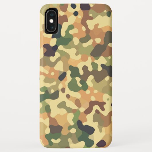 Camouflage Herbst Case-Mate iPhone Hülle (Rückseite)