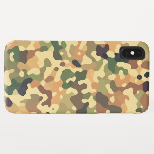 Camouflage Herbst Case-Mate iPhone Hülle (Rückseite (Horizontal))